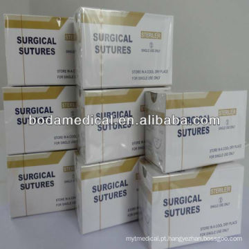 Sutura cirúrgica Sutura de catgut cromático sutura catgut ISO13485 &amp; 9001
